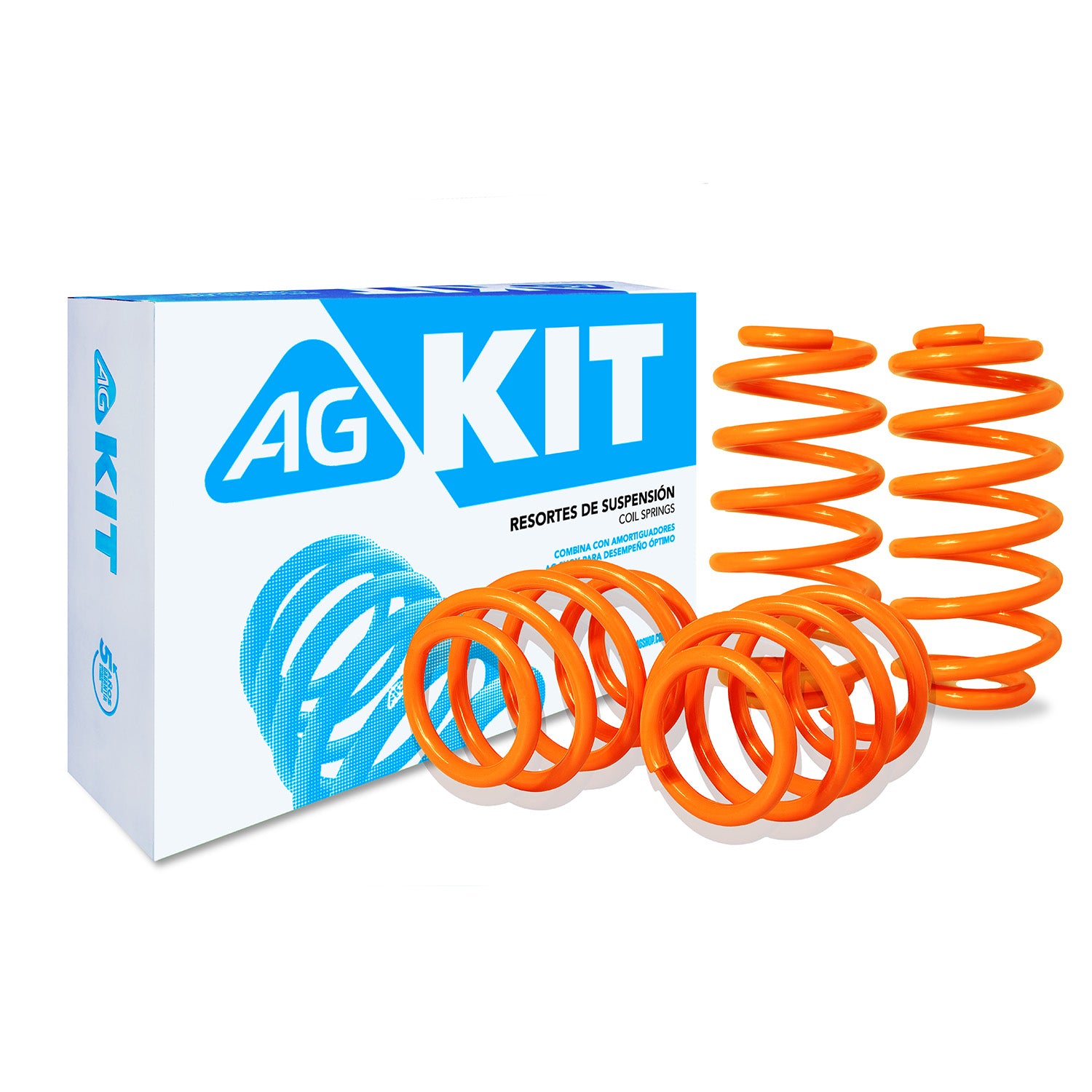 Resortes Deportivos Ag Xtreme Audi A3 04-13 Kit 4 Piezas
