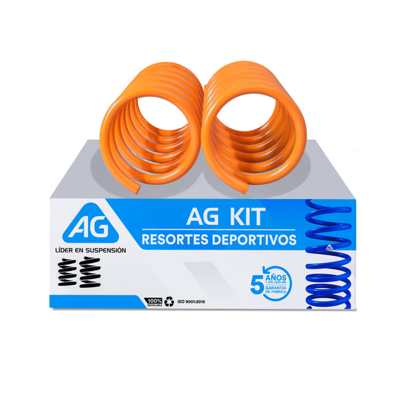 Resortes Deportivos AG Xtreme Volkswagen Caribe 1979-1987 Traseros