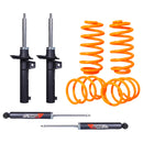 Resortes Deportivos y Amortiguadores Deportivos AG Volkswagen Jetta A7 (Carter 55 mm) (Trasero con Eje Suspensión Independiente Buje 14 mm) 2019-2025 Delanteros y Traseros-1