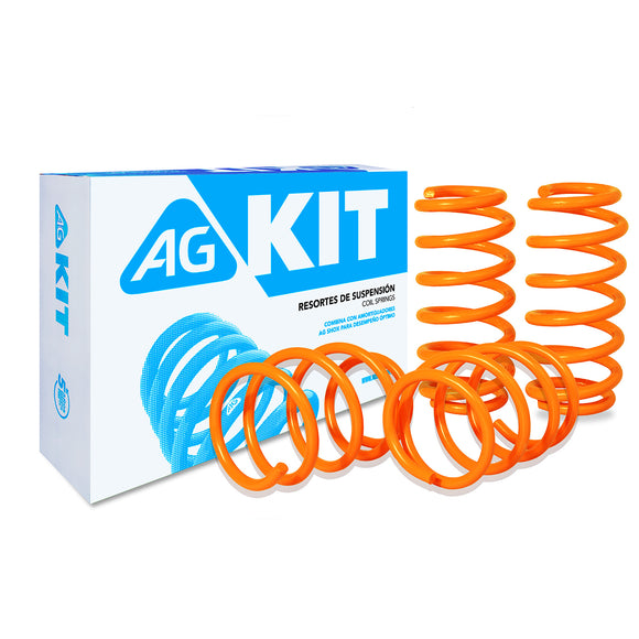 Resortes Deportivos AG Xtreme Volkswagen Golf A7 2014-2019 Kit 4 Piezas