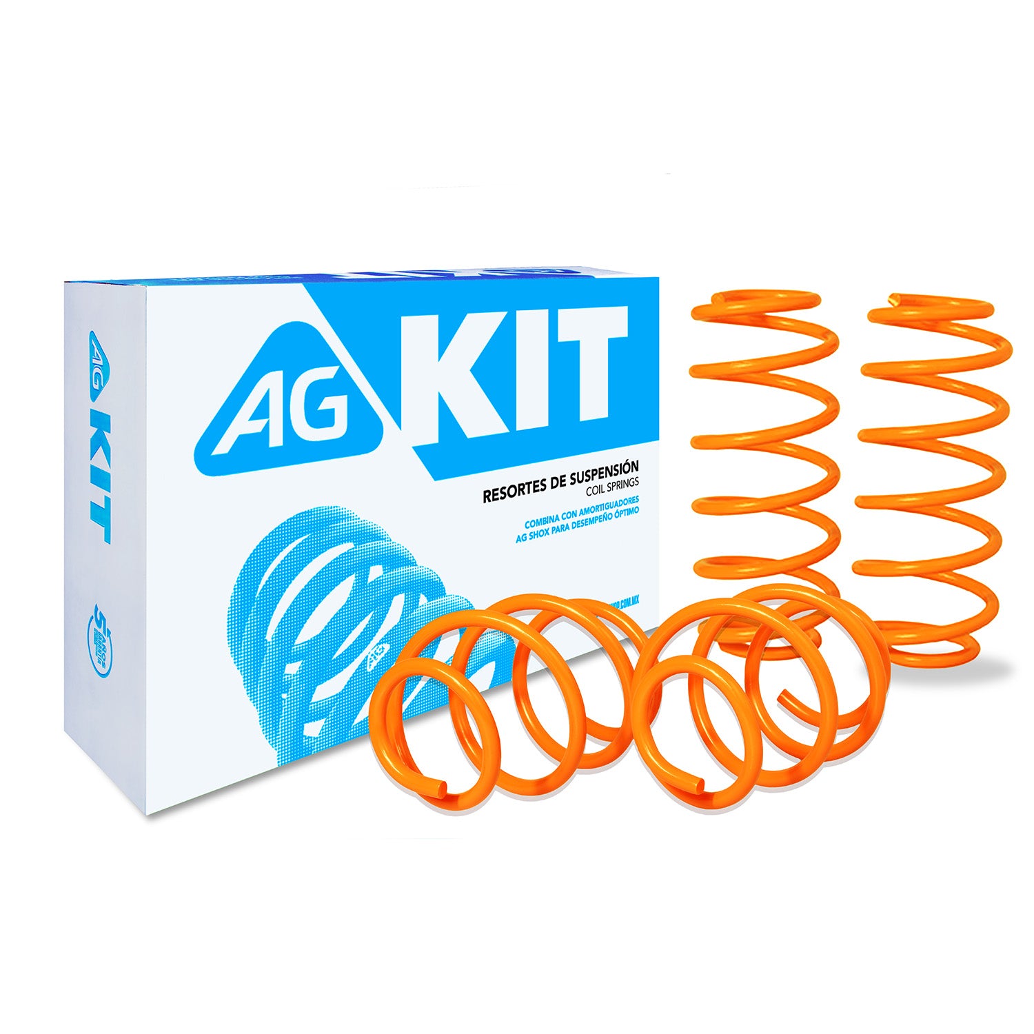 Resortes Deportivos Ag Xtreme Audi A1 09-17 Kit 4 Piezas