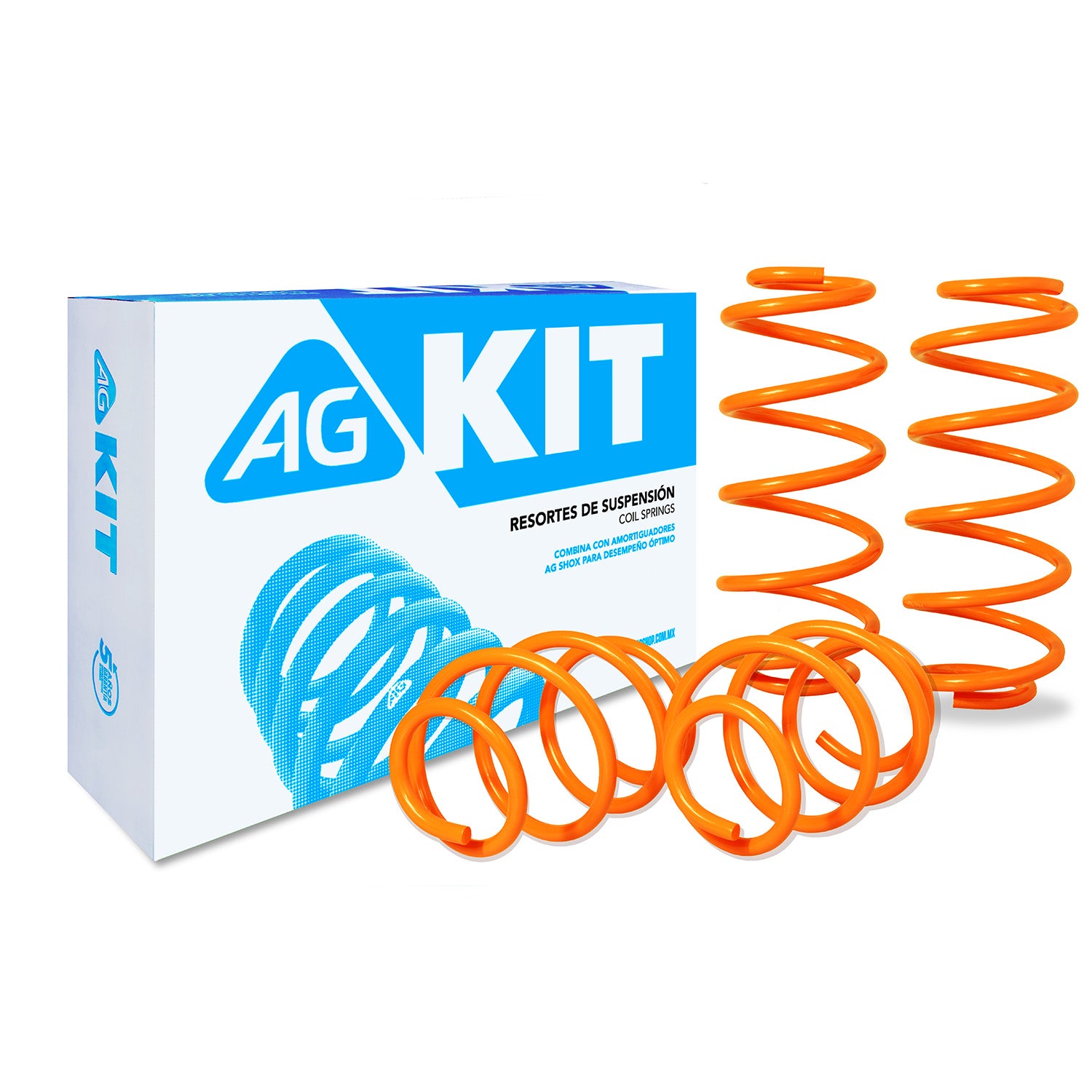Resortes Deportivos Ag Xtreme Volkswagen Vento 14-22 Kit 4 Piezas