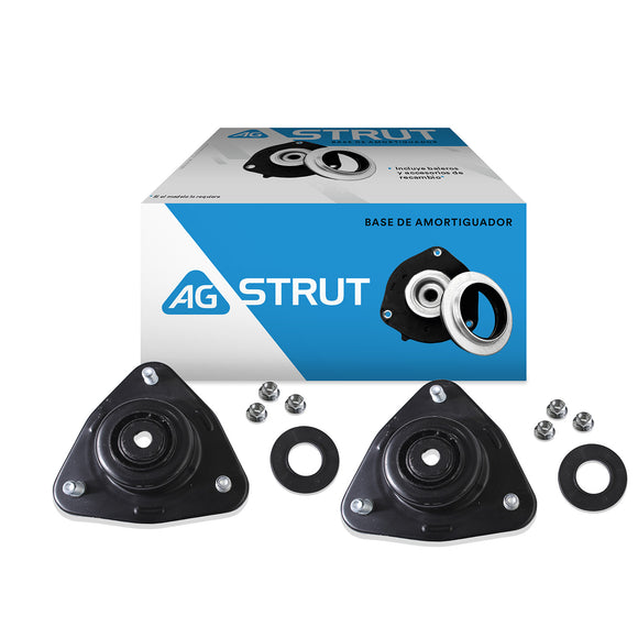 Bases De Amortiguador Original Ag Strut Atos 2000-2012 Par Delantero