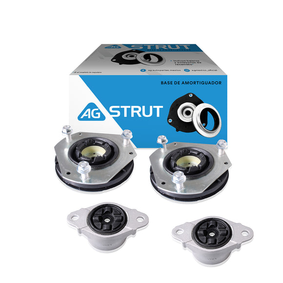 Bases De Amortiguador Original Ag Strut Ford Figo 2015-2020 4 Piezas