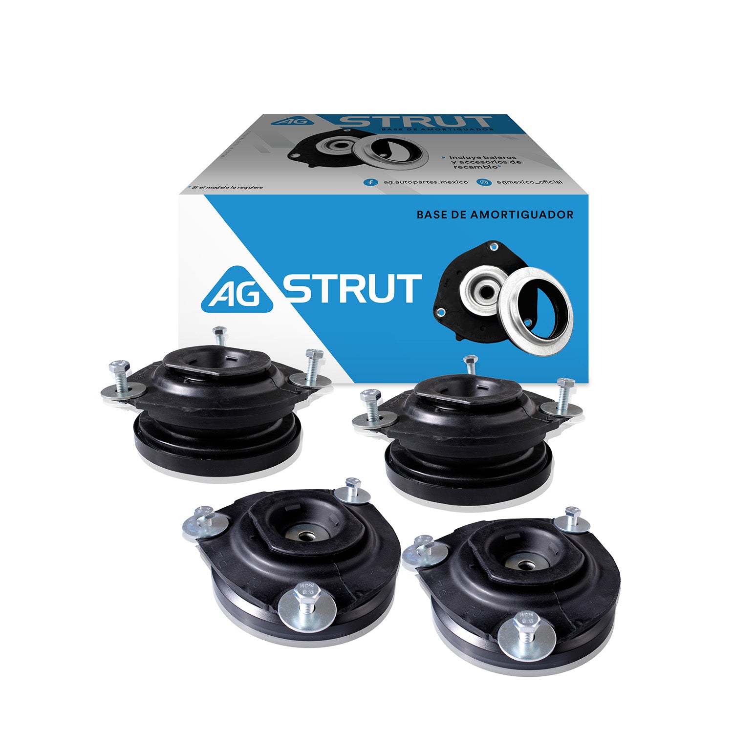 Bases De Amortiguador Original Ag Strut Nissan Cube 09-14 Par Delantero
