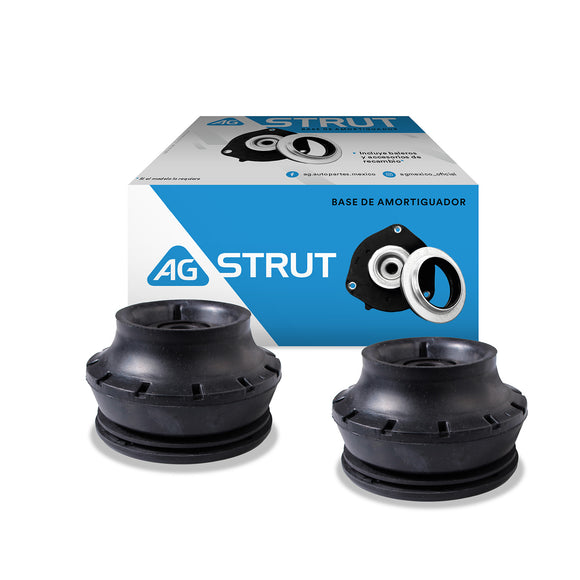Bases De Amortiguador Original Ag Strut Volkswagen Jetta A3 (Alemán, Aro Chico) 1995-1999 Par Delantero