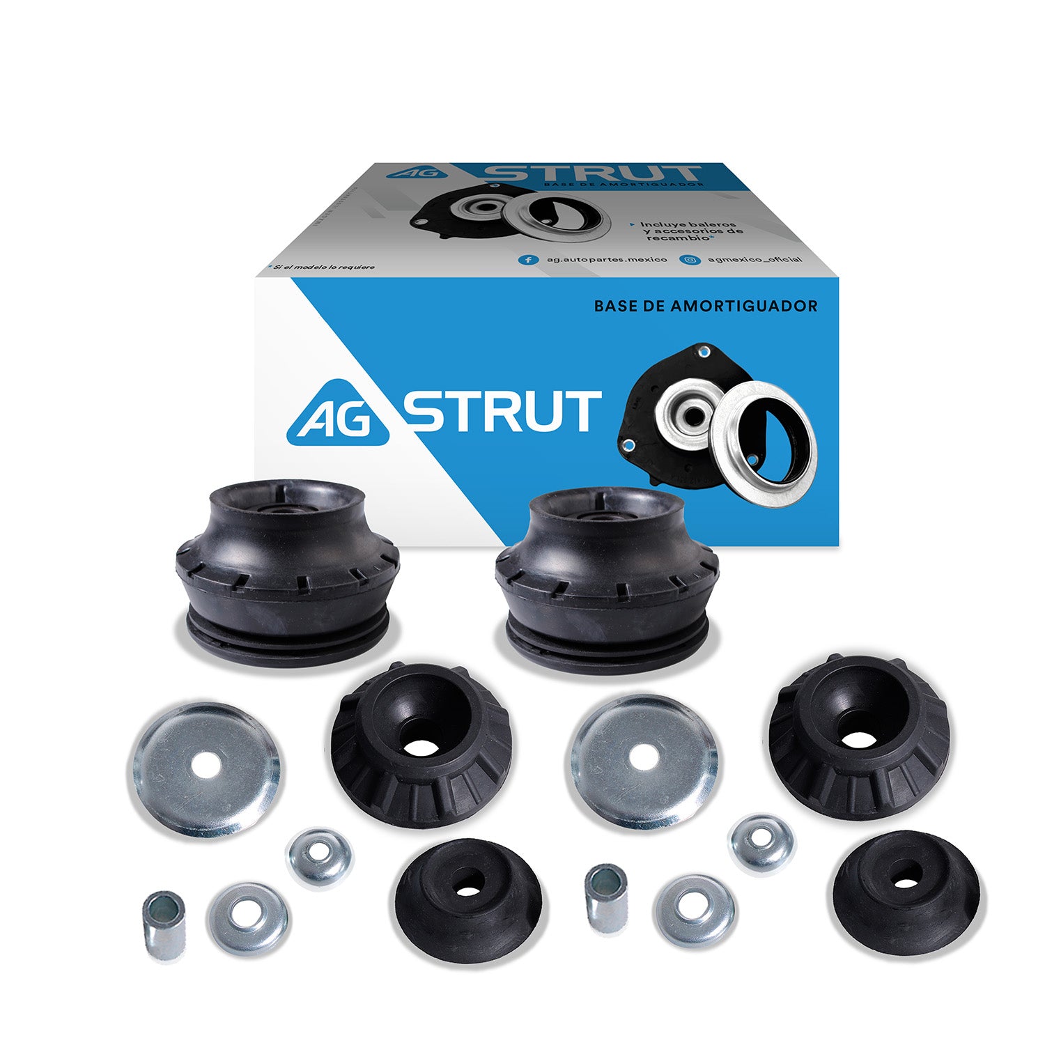 Bases De Amortiguador Original Ag Strut VW Golf A3 (Aro Chico) 93-99 4 Pzs