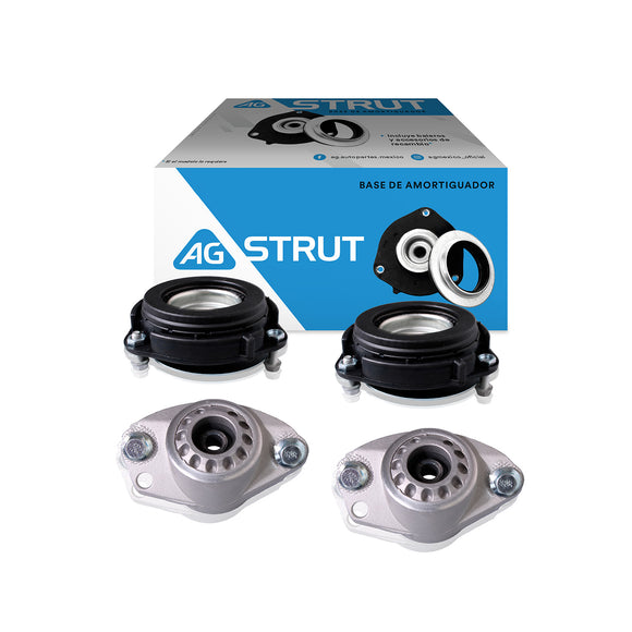 Bases De Amortiguador Original Ag Strut Vw Jetta A6 MK6 2010-2018 Kit 4 Piezas