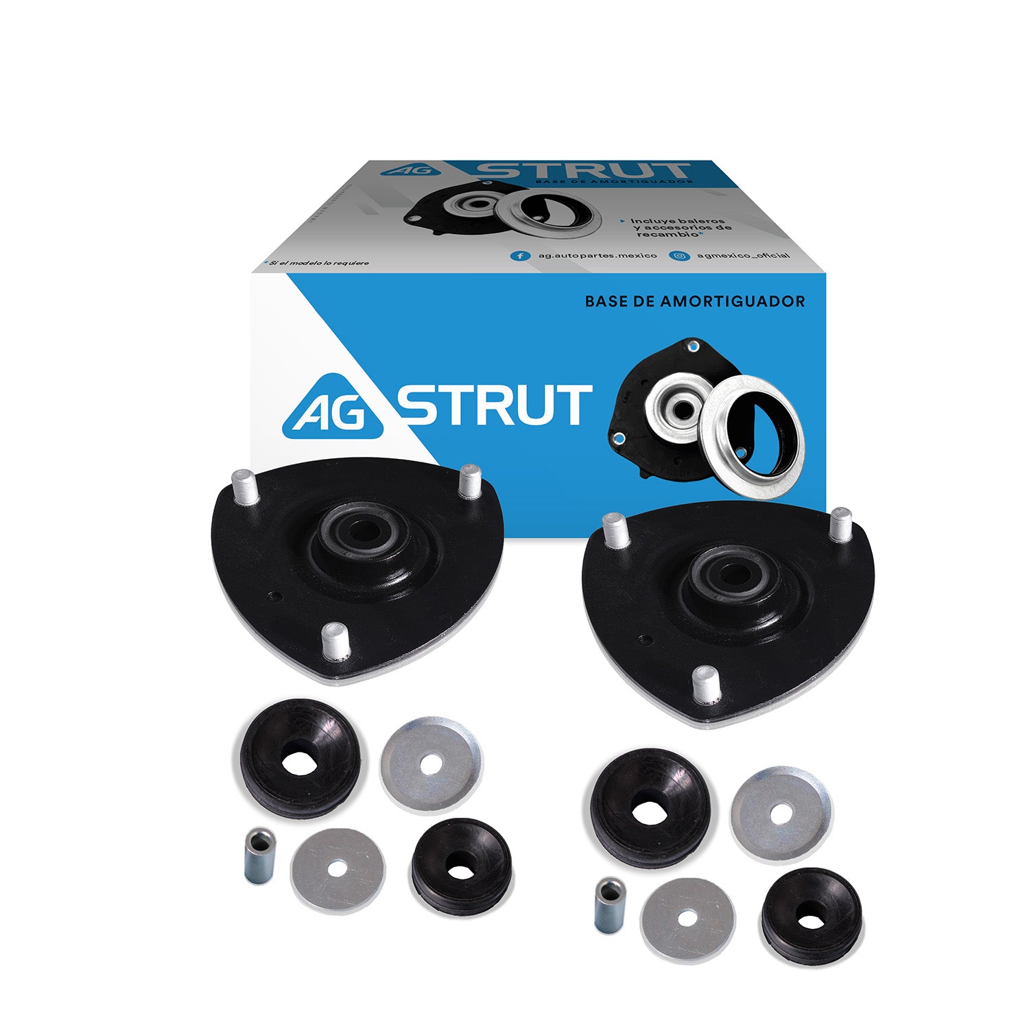 Bases De Amortiguador Original Ag Strut Honda CR-V 02-06 Kit 4 Piezas