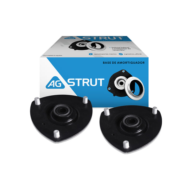 Bases De Amortiguador Original Ag Strut Honda Civic (Balero delgado, sin soporte de base) 2001-2005 Delanteras