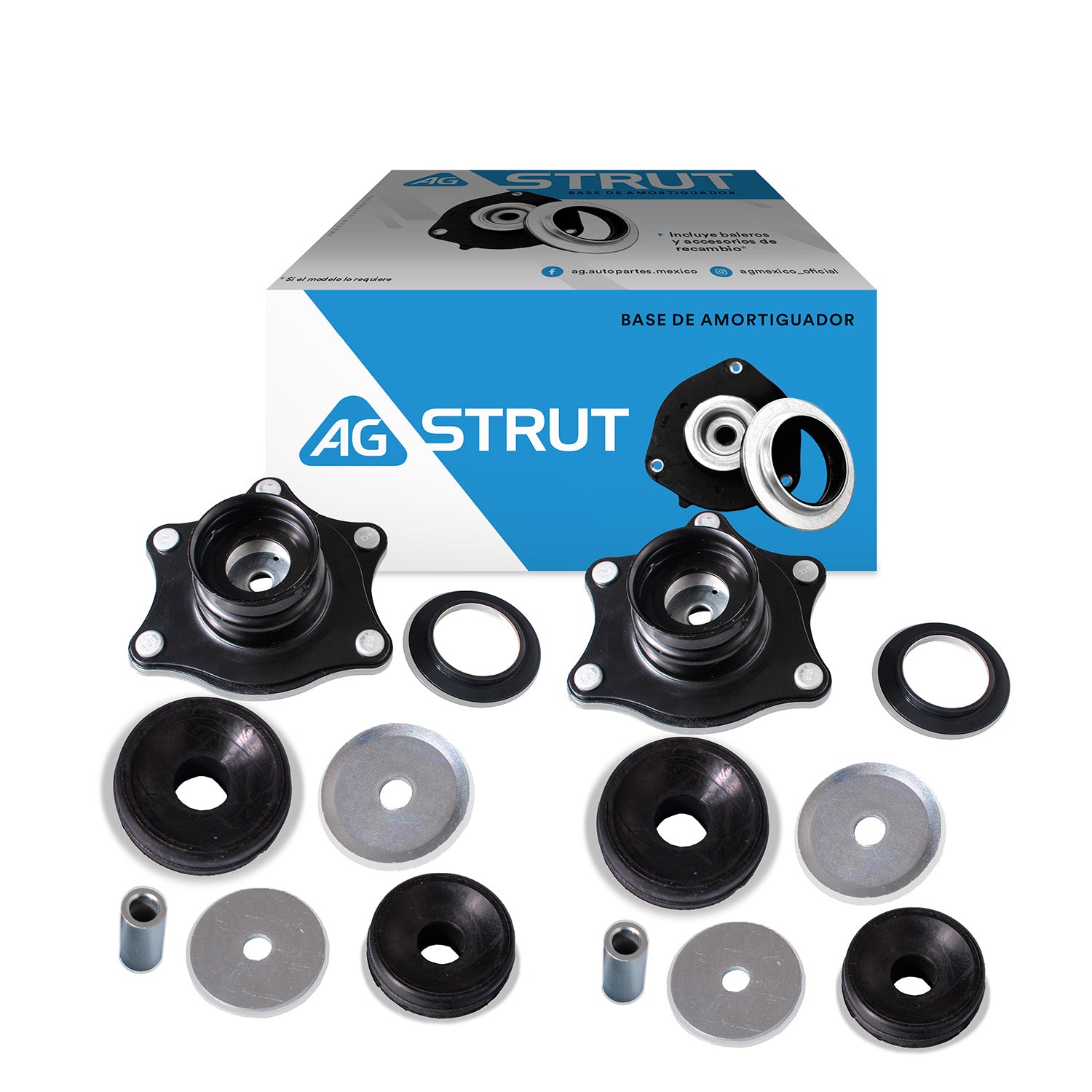Bases De Amortiguador Original Ag Strut Honda CR-V 2007-2014 4 piezas
