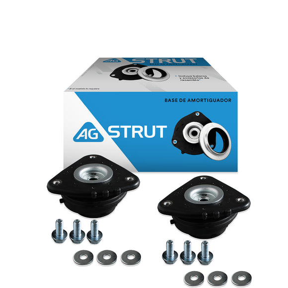 Bases De Amortiguador Original Ag Strut Mazda 3 (Primera y Segunda Generación) 2003-2013 Par Delantero
