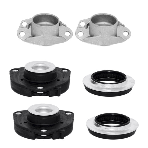 Kit Resortes Deportivos, Amortiguadores y Bases Volkswagen Jetta Bicentenario MK6 (2.5L) (Para Eje rígido trasero) 2011-2018 12 piezas