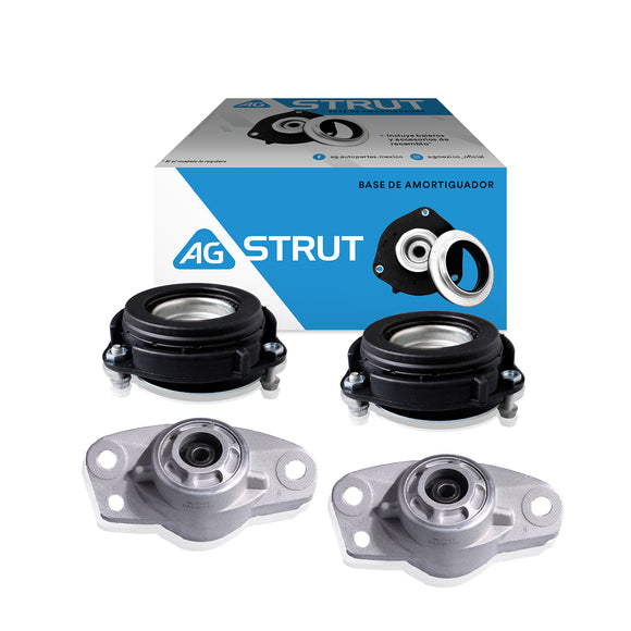 Bases De Amortiguador Original Ag Strut Volkswagen Bora (Redondo) 2005011 Kit 4 Piezas