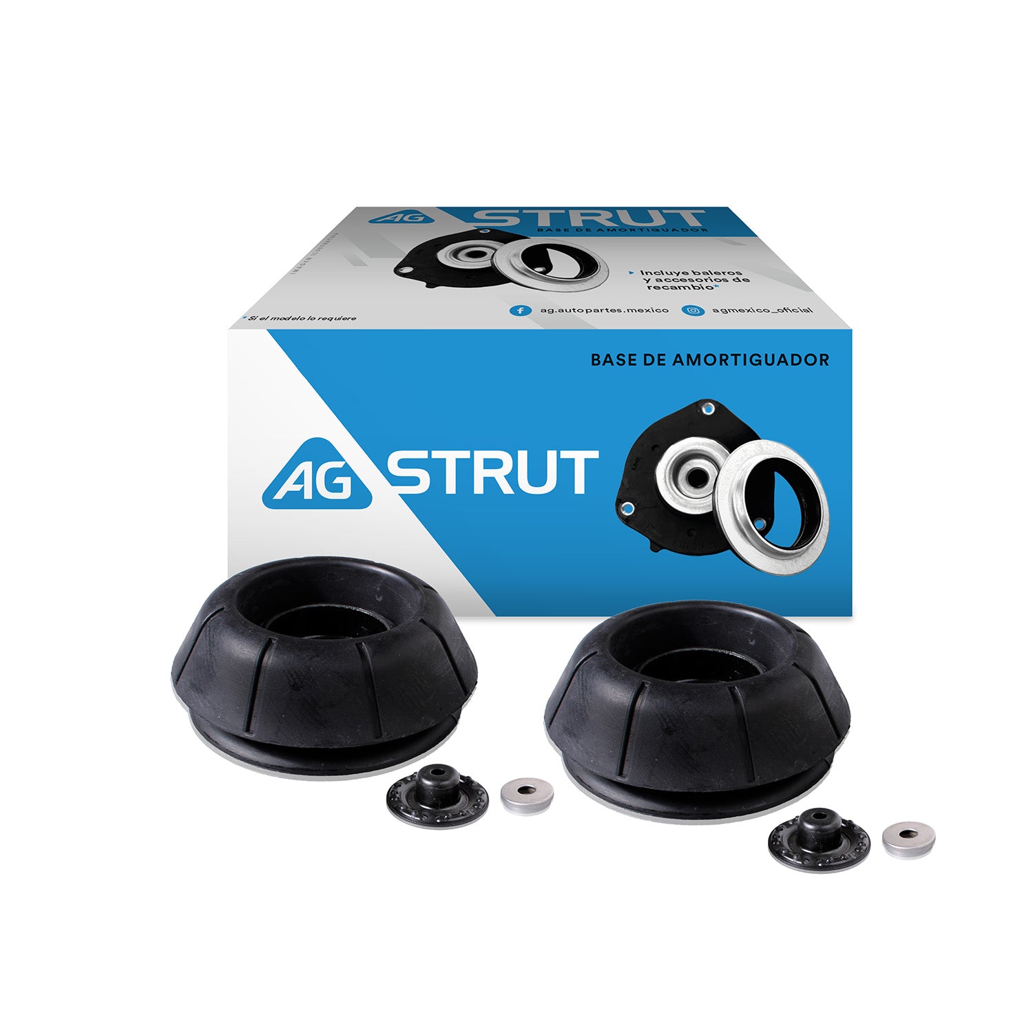 Bases De Amortiguador Original Ag Strut Chevrolet Cavalier II 2018-2020 Delanteros