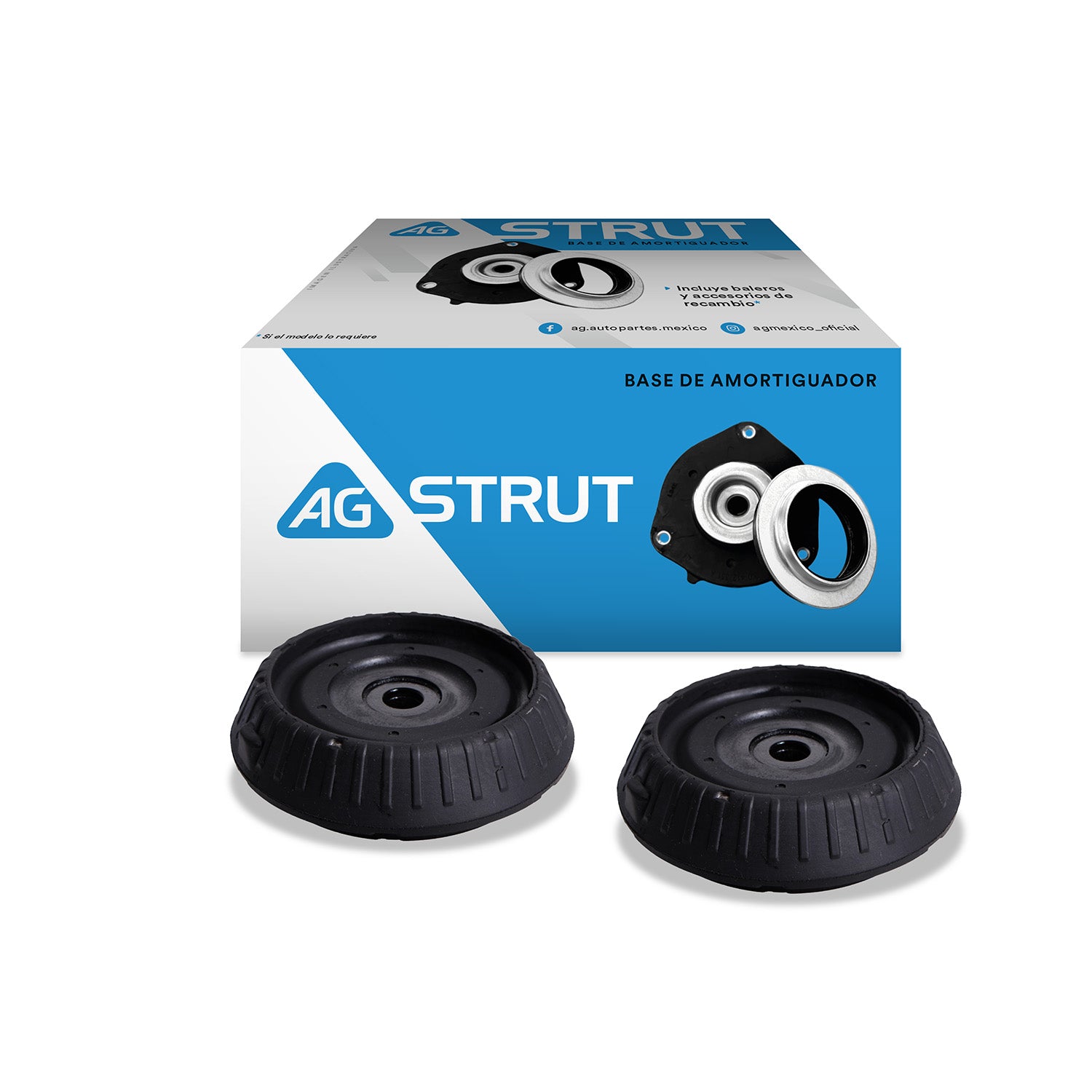 Bases De Amortiguador Original Ag Strut Ag Ford Fiesta Ikon / Fiesta 98-11 Tras