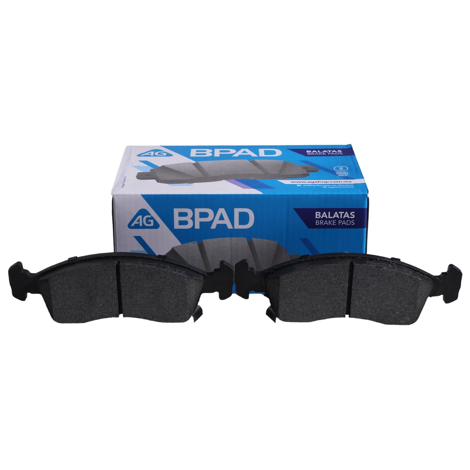 Balatas Ag Bpad Fiat Uno 2013-2020 Delanteras