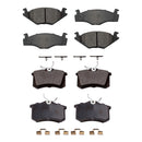 Balatas AG Bpad VW Jetta GLI 1985-1986 Delanteras y Traseras-1