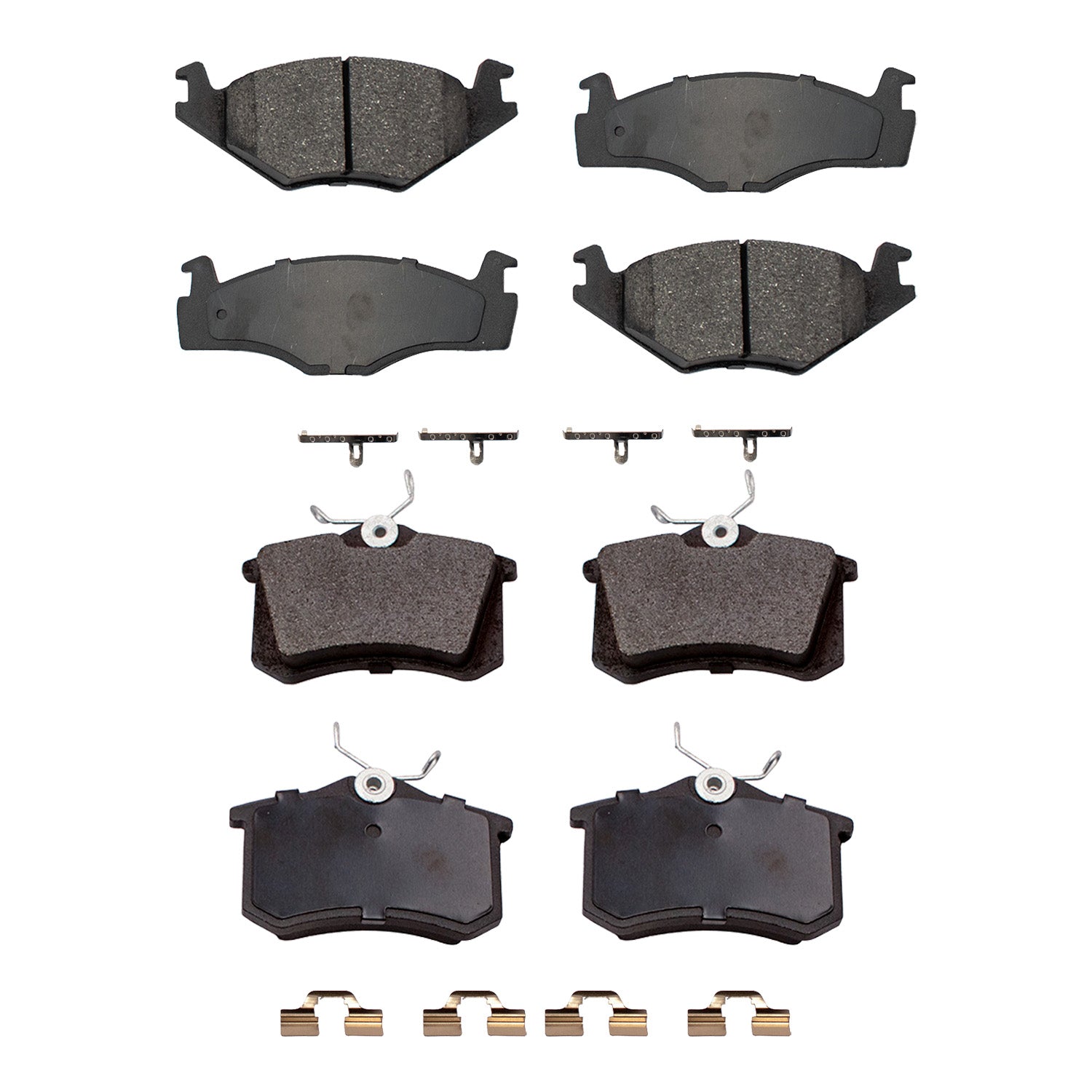 Balatas Ag Bpad VW Jetta GLI 1985-1986 Delanteras y Traseras