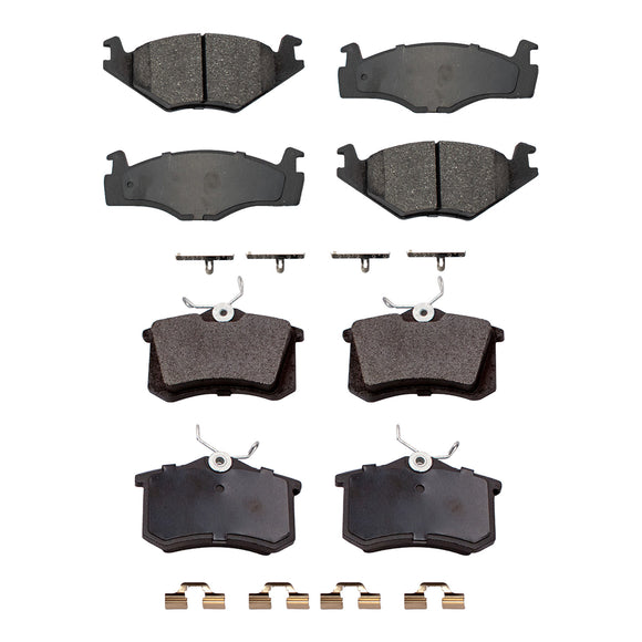 Balatas AG Bpad VW Jetta GLI 1985-1986 Delanteras y Traseras