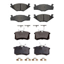 Balatas AG Bpad VW Jetta GLI 1985-1986 Delanteras y Traseras-1