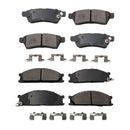 Balatas AG Bpad Nissan Frontier Mex 2014 Delanteras/Traseras-1