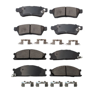 Balatas AG Bpad Nissan Frontier Mex 2014 Delanteras/Traseras