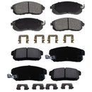 Balatas AG Bpad Infiniti I35 2002-2004 Delanteras y Traseras-2