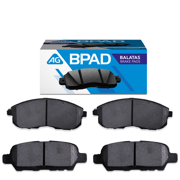 Balatas AG Bpad Nissan 350Z 2003-2005 Delanteras y Traseras