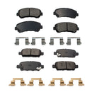 Balatas AG Bpad Nissan Altima Coupe SR 2010-2012 Delanteras y Traseras-3