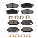 Balatas AG Bpad Nissan Altima Coupe SR 2010-2012 Delanteras y Traseras-2