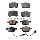 Balatas AG Bpad Volkswagen Passat 2.8L 1998-1999 Delanteras y Traseras-1