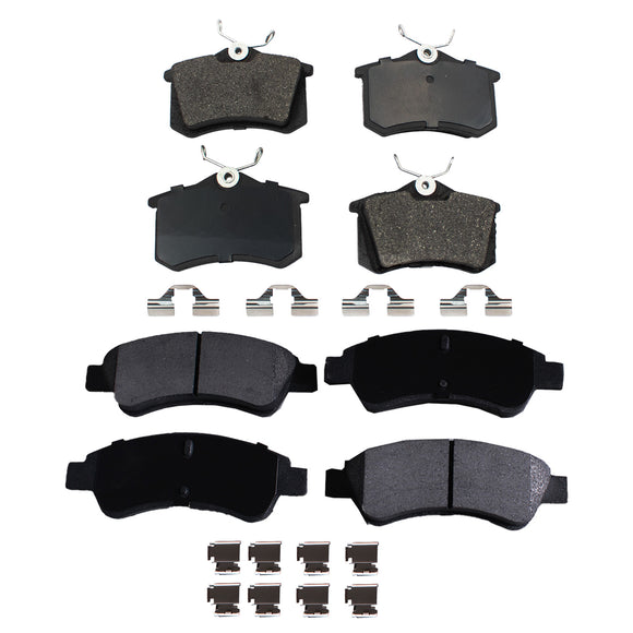 Balatas AG Bpad Peugeot 208 2014-2016 Delanteras y Traseras