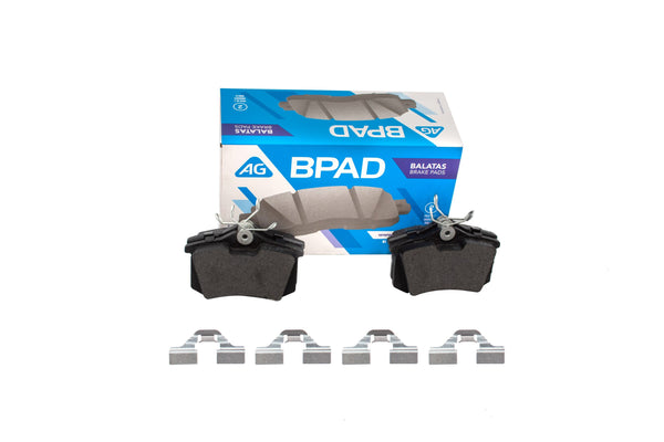 Balatas AgBpad Audi A6 Quattro Rotor312mm 1998-2004 Traseras