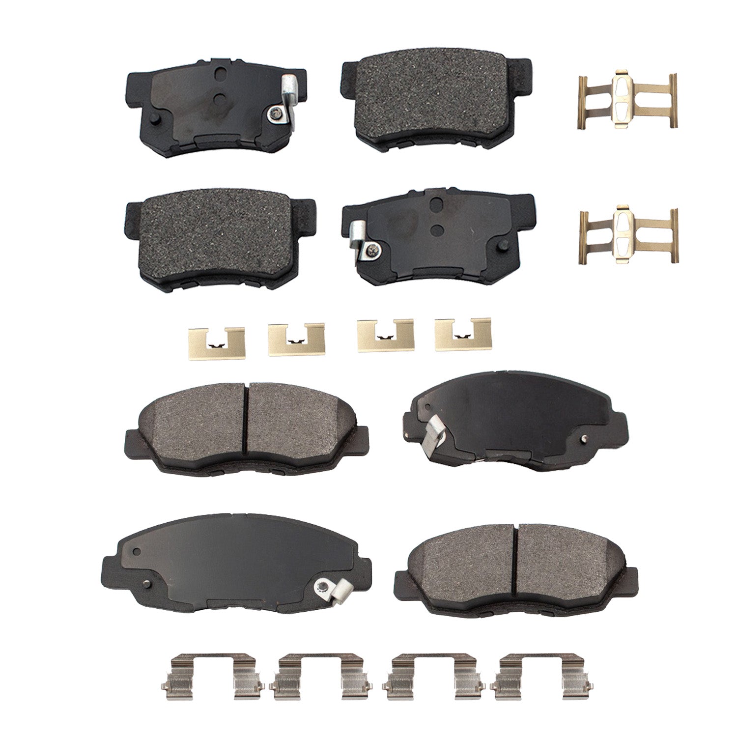 Balatas Ag Bpad Honda Civic Coupe 1996-2011 Delanteras y Traseras
