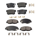 Balatas AG Bpad Acura CL 1997 Delanteras y Traseras-1