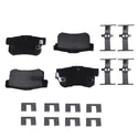 Balatas Ag Bpad Acura Vigor 1992-1994 Traseras