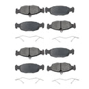 Balatas AG Bpad Chevrolet Tigra 1999- Delanteras y Traseras-1