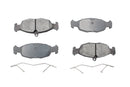 Balatas AG Bpad Jaguar XKR 2004 Delanteras y Traseras-2