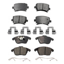 Balatas AG Bpad Volkswagen Jetta 1996 Delanteras y Traseras-1