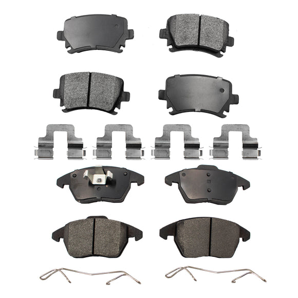 Balatas AG Bpad Volkswagen Jetta 1996 Delanteras y Traseras