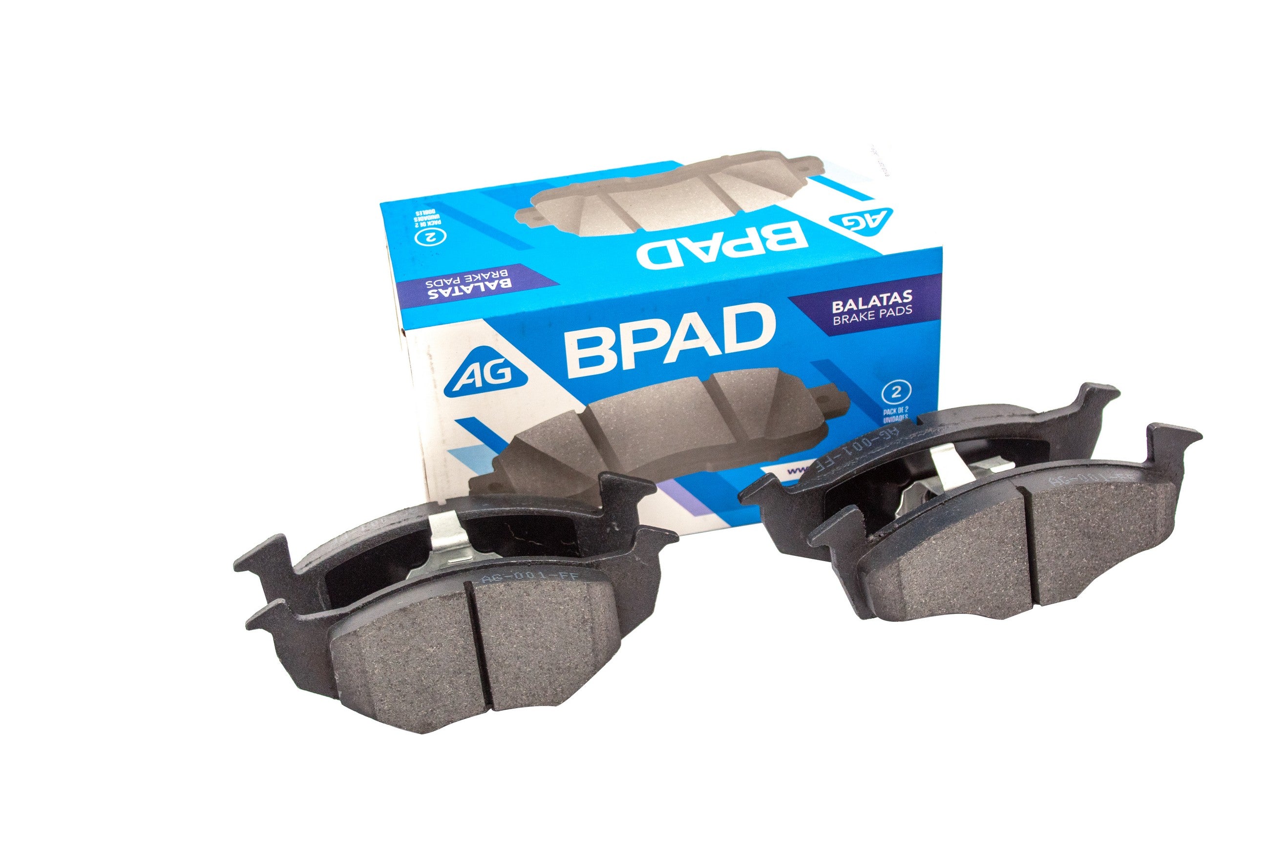 Balatas Ag Bpad Seat León (Mayor espesor con clips) 2002-2008 Delanteras