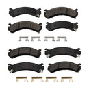 Balatas AG Bpad Chevrolet Silverado 3500 GWV 12000 Lbs. 2004-2007 Delanteras y Traseras-1