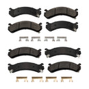 Balatas AG Bpad Chevrolet Silverado 3500 2001-2003 Delanteras y Traseras-1