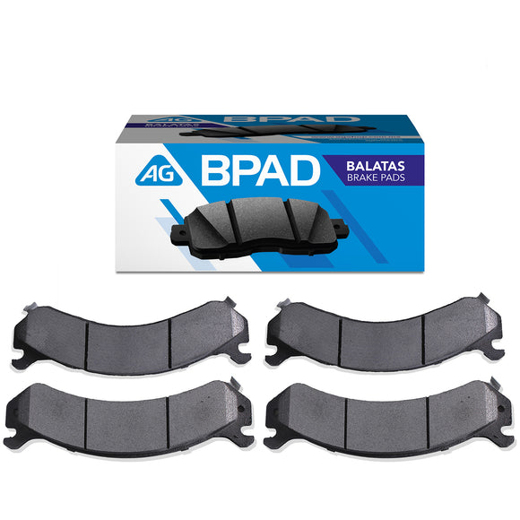 Balatas AG Bpad Chevrolet Silverado 3500 GWV 12000 Lbs. 2004-2007 Delanteras y Traseras