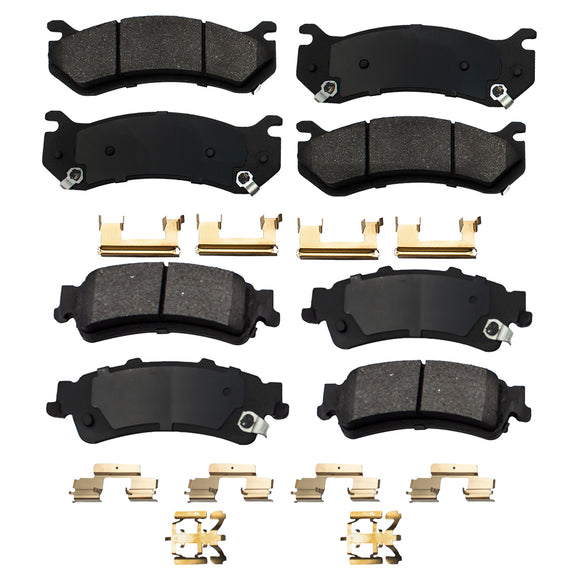 Balatas AG Bpad Chevrolet Silverado 1500 1999-2007 Delanteras y Traseras