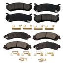 Balatas AG Bpad Chevrolet Suburban 1500 4X4 2002-2006 Delanteras y Traseras-1