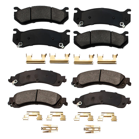 Balatas AG Bpad Chevrolet Suburban 1500 4X4 2002-2006 Delanteras y Traseras