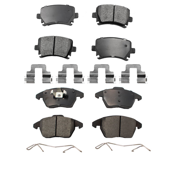 Balatas AG Bpad Volkswagen Jetta A6 2.0L 2013-2018 Delanteras y Traseras