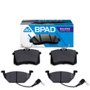 Balatas AG Bpad Seat Ibiza Style (Con sensor) 2009-2015 Delanteras y Traseras-1